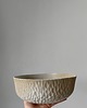 talerze, miski Ręcznie rzeźbiona misa ceramiczna, Misa na owoce, sałatki, Minimalistyczna