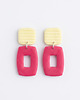 kolczyki z masy plastycznej Kolczyki Stella