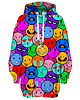 bluza z kapturem damska Bluza Oversize Tunika DR.CROW Smiles