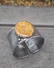 bransoletki wire wrapping Szalony agat - bransoletka regulowana