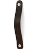gałki do mebli Skórzany uchwyt meblowy COLORISO M BROWN WOOD P