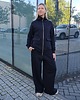 komplety damskie Kamiko luźny komplet z długą bluzą - Navy