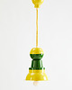 lampy wiszące Fern Flower LampYellow & Green 1