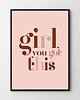 plakaty Plakat Girl  power