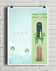plakaty Hawana - Kuba - vintage plakat art giclee