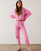 spodnie dresowe damskie Spodnie DONNA pink