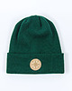 czapki damskie Czapka zimowa RÓŻA WIATRÓW zielona  merino
