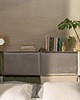 łóżka Zagłówek  made for bed - welwet z połyskiem