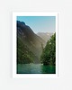 fotografia Plakat Jezioro w górach