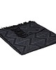 koce i narzuty Koc Bawełniany Narzuta na Łóżko Pled na Łóżko Black 130x180 cm