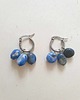 kolczyki z kamieniami Kolczyki TRIO  lapis lazuli