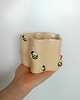 kubki Ceramiczny kubek/pojemnik w pszczółki