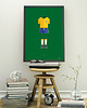 plakaty Pele - piłka nożna - plakat fine art