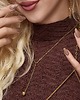 naszyjniki - inne Łańcuszek z kulką Gold Go