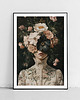 plakaty Plakat Retro kwiatowa elegancja