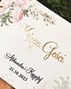 księgi gości i albumy ślubne Księga Gości Z ANKIETAMI, ŻYCZENIA do wypełniania  + Projekt GRATIS, 350g