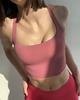 biustonosze damskie Stanik do jogi SUNSET - pink sorbet