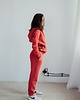 bluza z kapturem damska Bluza DAMSKA MALINOWA