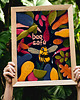 grafiki i ilustracje Bee safe