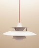 lampy wiszące Lampa wisząca PH5, duński design, lata 70, producent: Louis Poulsen