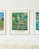 plakaty Plakaty dekoracyjne, ogród Monet, plakaty pejzaż, wiosenne