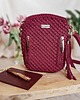 torby na ramię Mała torebka ze sznurka Brief Bag - bordowa