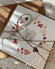 kartki scrapbooking Wyjątkowa kartka na walentynki - walentynka LOVE