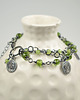 bransoletki z kamieni naturalnych Peridot w srebrze - bransoletka