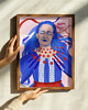 grafiki i ilustracje Autorska ilustracja - portret folkowy