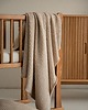 kocyki, kołderki, pościel dla dzieci 100% wełna merino- Kocyk do przedszkola 100x135 cm - beżowy