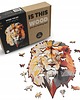 puzzle dla dzieci PUZZLE DREWNIANE LEW 140 elementów L