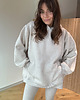 bluza z kapturem damska Bluza Patchouli light mocca melange