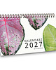 kalendarze i plannery Kalendarz 2027 biurkowy BOTANICAL wolnostojący