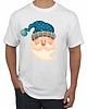 t-shirty męskie Koszulka  z nadrukiem Santa Head