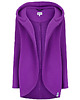 bluza z kapturem damska Peleryna do zadań specjalnych Purpurowa