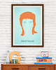 plakaty David Bowie - plakat fine art 50x70 cm