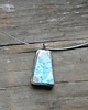 srebrne naszyjniki Larimar  -naszyjnik