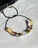 bransoletki z kamieni naturalnych LEW - zodiac collection : NEW gold