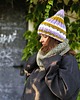 czapki damskie WOOLY COLOR "3"ciepła wełniana czapka