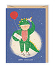 kartki okolicznościowe - wydruki Kartka urodzinowa Dino