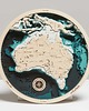 obrazy Australia - Drewniana Mapa