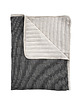 kocyki, kołderki, pościel dla dzieci Vintage stripes antracyt - kocyk