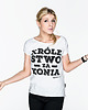 t-shirt damskie T-shirt KRÓLESTWO ZA KONIA