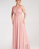 sukienki maxi damskie Elegancka kopertowa sukienka maxi na ramiączkach na wesele - M1186