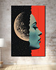 obrazy Pył księżycowy - Obraz na płótnie - Druk, Blejtrama - Kolaż, Abstrakcja
