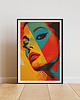 plakaty Plakat - Vibrant lady