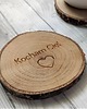 podkładki do kuchni Drewniana podkładka plaster Kocham Cię