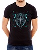 t-shirty męskie Koszulka  z nadrukiem Geometryczny nosorożec