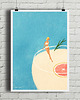 plakaty Wakacyjny koktajl - plakat fine art