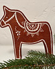 dekoracje świąteczne Konik piernikowy mały